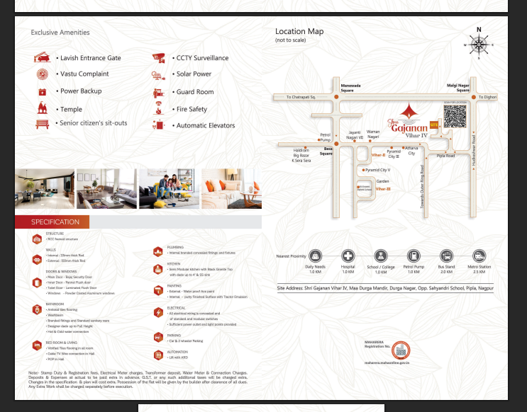 Shree Gajanan Vihar 2BHK & 3BHK, Nagpur 5