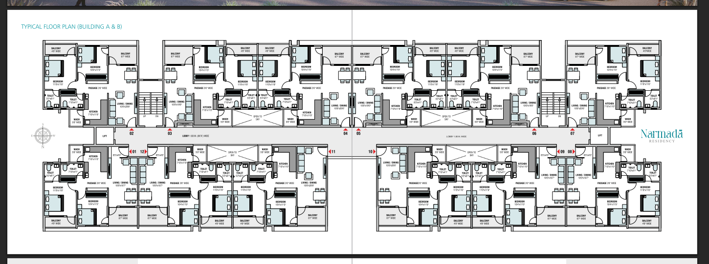 Narmada Residency 2BHK , Nagpur 3