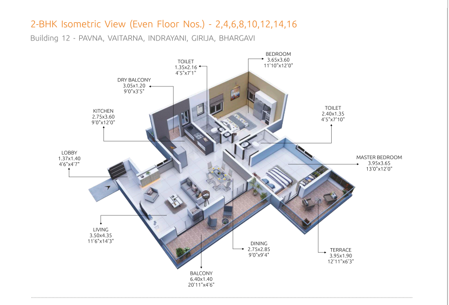 Shiv Kailasa 2BHK & 3BHK, Nagpur 4